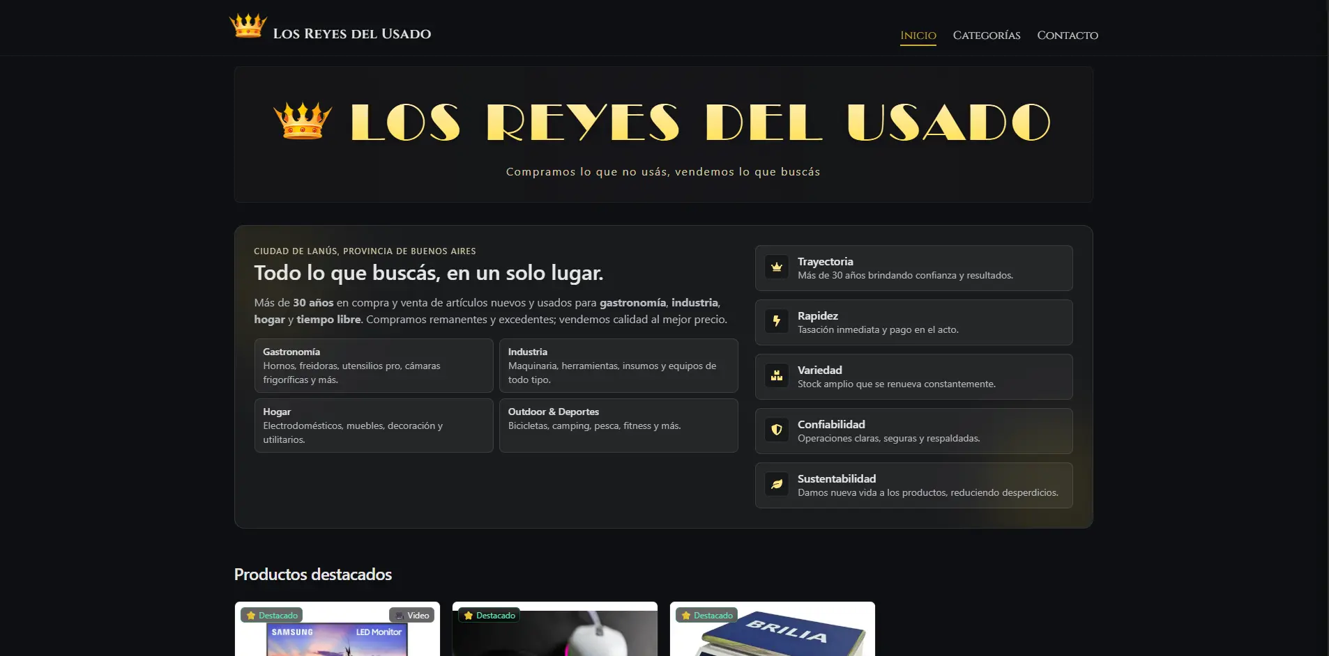 www.losreyesdelusado.com.ar